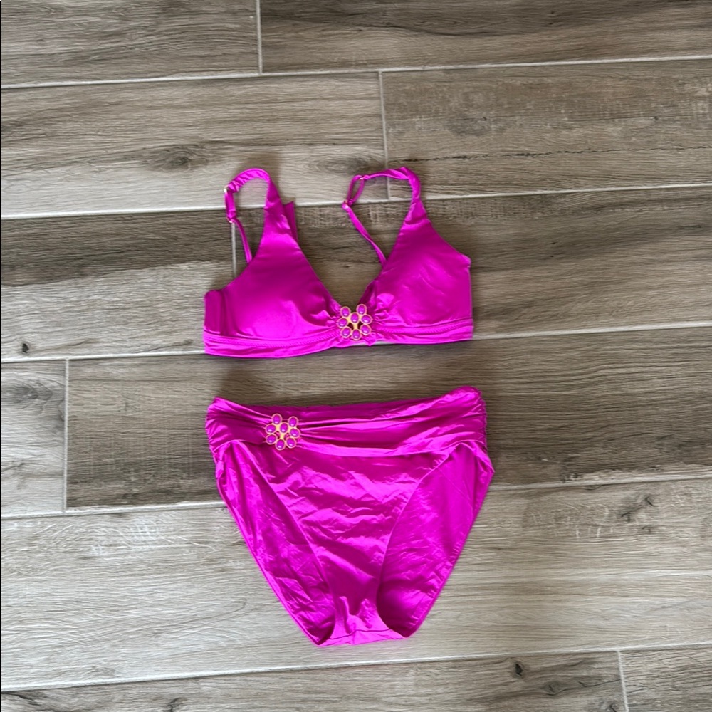 Trina Turk 8 Atlas 2 piece swimsuit